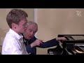 Piano masterclass with András Schiff and student Kasparas Mikužis