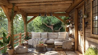 Tranquil Daytime Escape🌿🌞Summer Daydreams On A Cozy Cabin Porch | Calming Nature Sounds, Wind Chimes by RainRider Ambience 183,350 views 10 months ago 10 hours