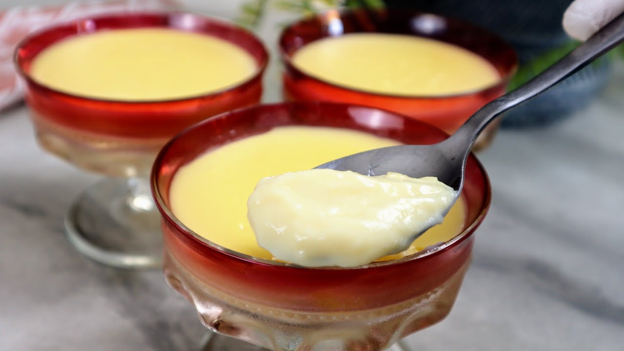 محلبية الكاسترد الكريمية بالطريقة اليمنية | طبخ رمضان حلقة #٦ | Yemeni Creamy Custard Pudding
