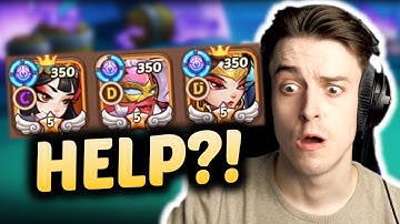 Three Transcendence Heroes but STILL struggling in IDLE HEROES?!