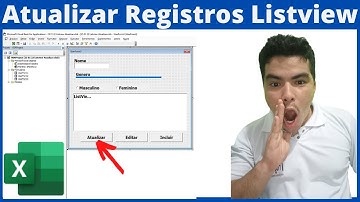 Atualizar Registros Listview, Atualizar Item e Subitem do Listview, Como Atualizar Listview com VBA