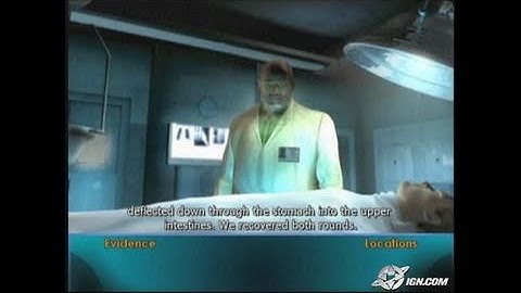 CSI: Crime Scene Investigation Xbox Gameplay_2004_12_06