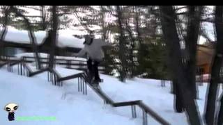 Tree Rail Faceplant FAIL