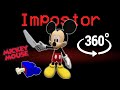 If MICKEY MOUSE was the Impostor 🚀 Among Us Minecraft 360°