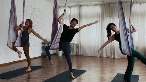 How to Do an Aerial Yoga Sequence | Step-by-Step Guide for Beginners