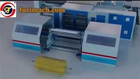 BFA-16 Fully Automatic BOPP Tape Slitting Machine (Adhesive Tape Making Machine)