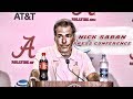 Catch Coach Saban talk about Alabama's 59-31 win over Ole Miss