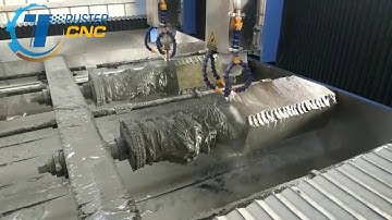 stone cnc router with rotary for granite marble diameter 600mm