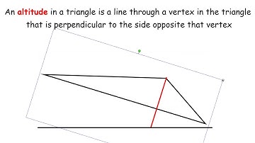Special Segments in Triangles