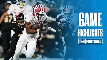 Indiana vs. Purdue | Highlights | Big Ten Football | 11/28/25