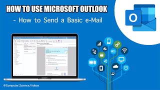 How to SEND a Basic E Mail Using Microsoft Outlook On a Mac - Basic Tutorial | New