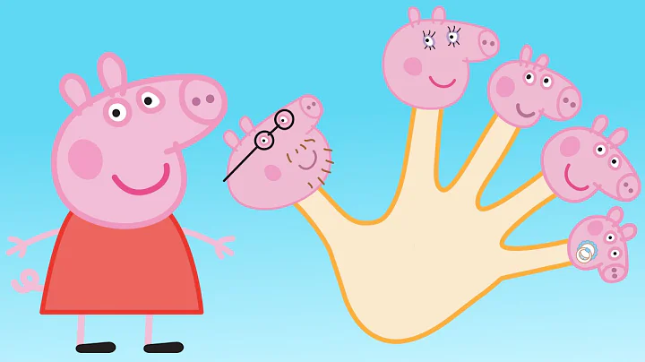 Peppa Pig Lollipop Finger Family Nursery Rhymes and Lyrics