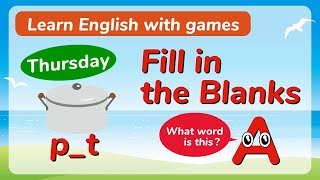 Fill in the Blanks Week16 | Learn English with games screenshot 4