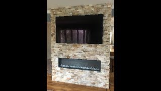 In this video, I will walk you through the process of how i build the electric fireplace with the TV on top. I love how it turned out, please 