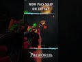 Pals On Guard While Sleeping (They Sleep Up There!) #palworld #shorts #pokemon