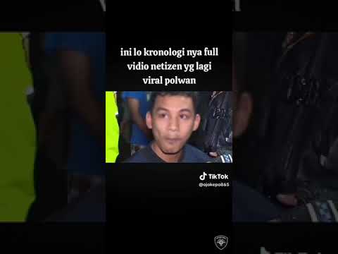 video full polwan marahi orang makan