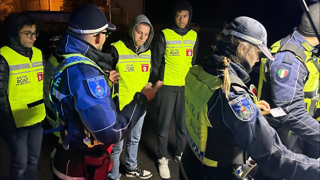 UNA NOTTE CON LA POLIZIA LOCALE DI CREMA - On the Road Crema 2024