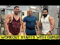 Chest back shoulder workout full body workout with guru ji