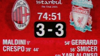 Milan Liverpool 3 3 La Maledetta Finale Di Istanbul Storia Del Calcio 18 Youtube
