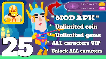 Bowmasters Mod apk - Turnamen Easy (Tanithmetil) Gameplay IOS android