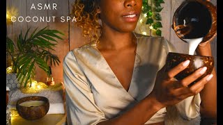 Asmr Super Tingly Coconut Spa Treatment Oil Massage Natural Skin Care Layered Sounds