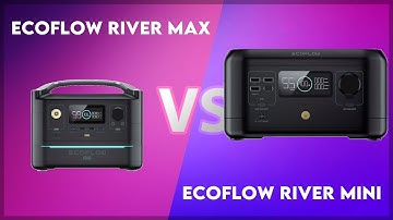 EcoFlow River Max vs EcoFlow River Mini Technical Comparison