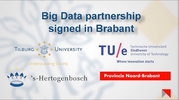 Partners from Brabant sign cooperation agreement concerning big data