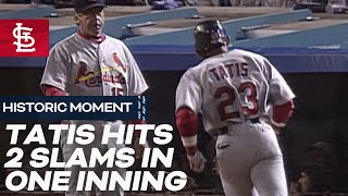 Tatis Hits Two Slams