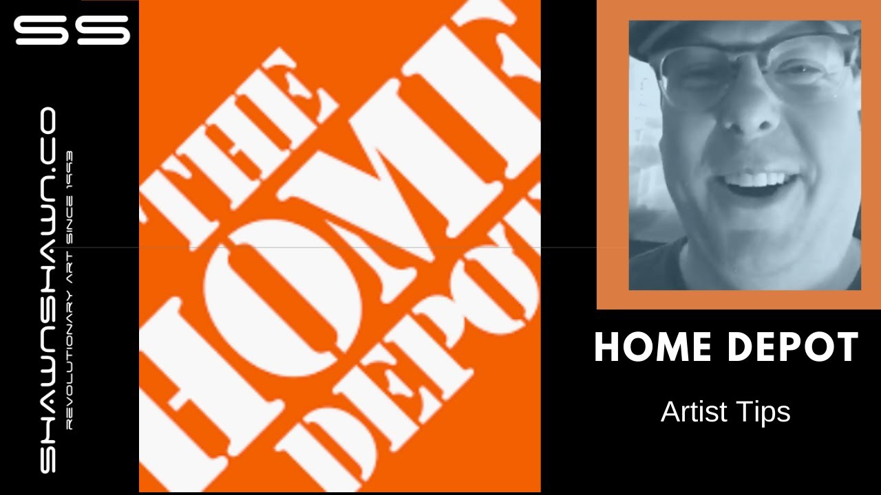 Artist tip: Home Depot🧑‍🎨💡