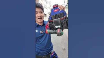 Túi đeo hông cùng đai hỗ trợ làm việc trên cao từ Workpro 💯