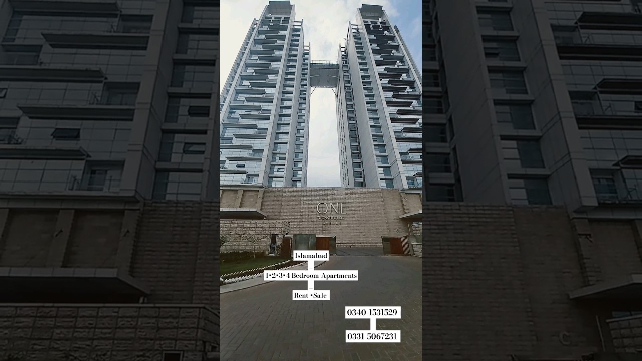 One Constitution Avenue Islamabad Apartments Red Zone 