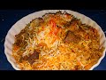 Special unique restaurant style beef biryani recipe by kamish world    beefbiryani beef