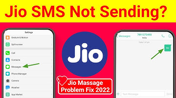 Jio SIM Se SMS Nahi Ja Reha Hai ? #Jio SMS Not Sending Problem Fix | SMS Not Send & Received Jio SIM