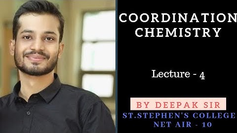 Coordination Chemistry -Electron Neutrality Principle | Lecture-4 | IIT JAM | DU | BHU | NET | GATE