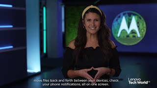 Lenovo Tech Word 2021: Motorola's 'Ready For' Platform screenshot 2