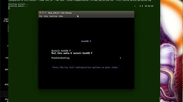 HowTo CentOS7 Text installation