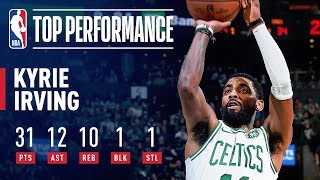 Kyrie Irving GOES OFF For a TRIPLE-DOUBLE Against Sacramento | March 14, 2019