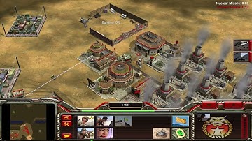Command & Conquer: Generals, Everyone LIke This Map Map, China vs 3 USA, Brutal Difficulty
