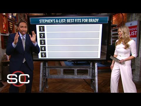 Stephen A.'s top five best fits for Tom Brady | SportsCenter