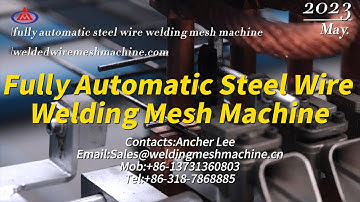 Fully Automatic Steel Wire Welding Mesh Machine |fullyautomatic|steel|wire|welding|mash|machine