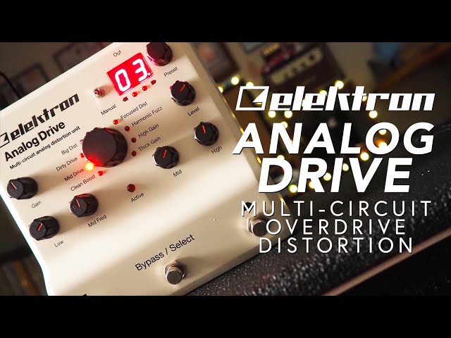 Elektron Analog Drive Multi-Circuit Boost Overdrive