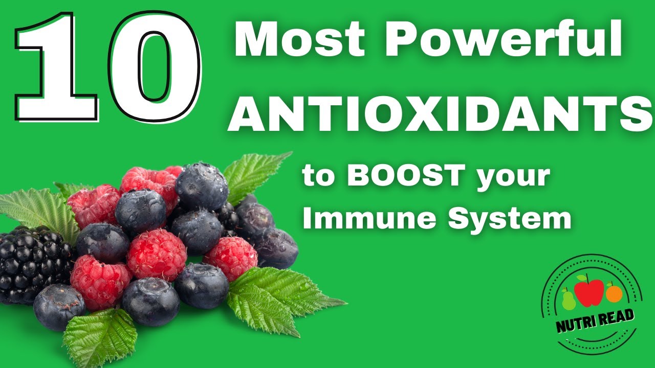 10 Most Powerful Antioxidants to BOOST your Immune System YouTube