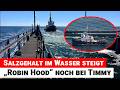 Buckelwal Timmy: Salzgehalt steigt weiter - Robin Hood noch beim Rettungsschiff