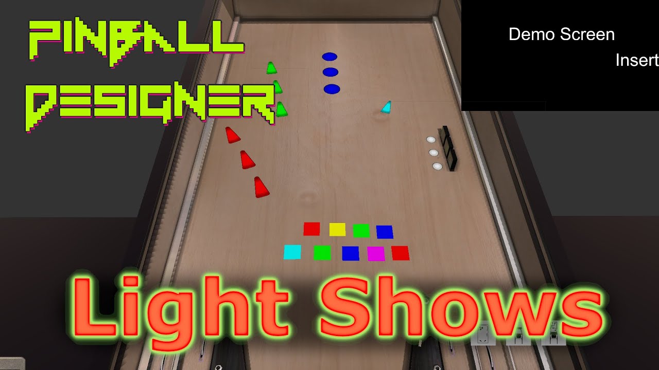 Pinball Designer - Light Show Feature