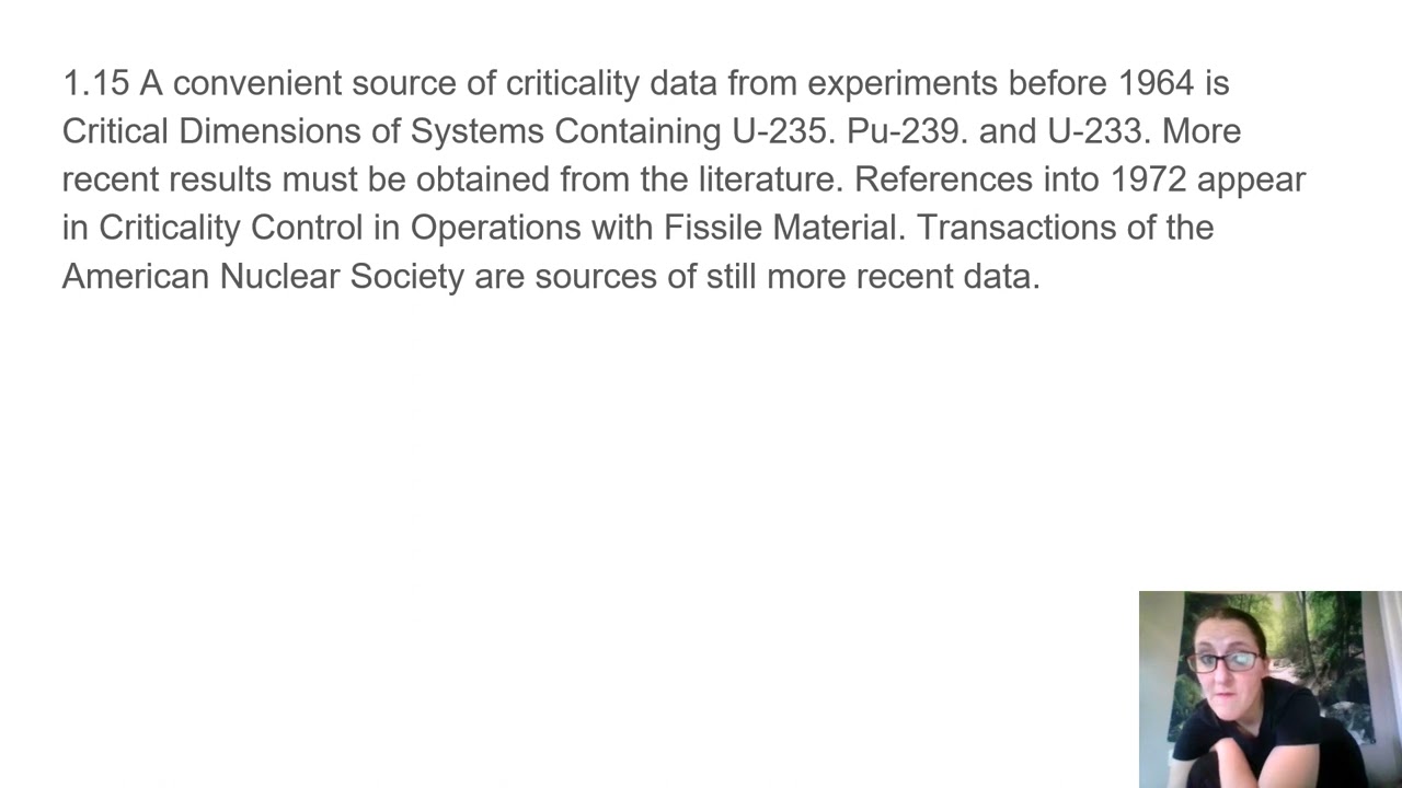 The Nuclear Criticality Safety Fundamentals Experimental Data