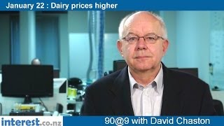 90 seconds @ 9am Dairy prices higher