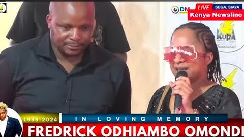 LISTEN TO WHAT JALAS & HIS WIFE TOLD ERIC OMONDI INFRONT OF RAILA DURING BURIAL OF FRED OMONDI