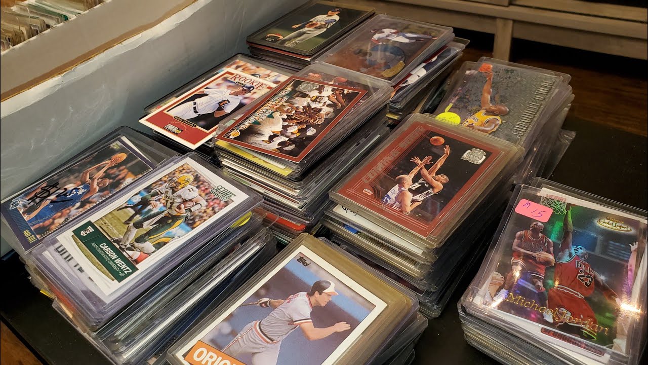 НЕ МОГУ ПОВЕРИТЬ, ЧТО Я НАШЕЛ ЭТИ СПОРТИВНЫЕ КАРТОЧКИ НА ГАРАЖНОЙ РАСПРОДАЖЕ!