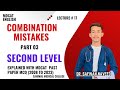 Combination Mistakes:02 (Difficult and Confusing Combinations used in English grammar