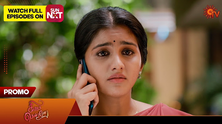 Singappenne - Promo | 06 Dec 2024 | Tamil Serial | Sun TV